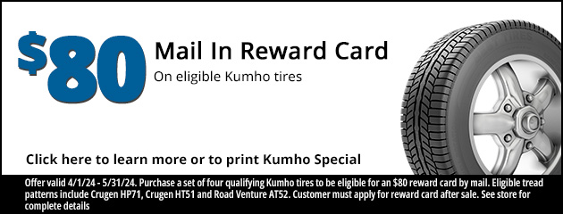 Kumho Tires Special